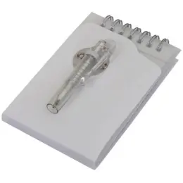 Pocket Notebook White Front